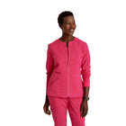 Millie – Medizinische Jacke mit Reißverschluss – Damen – Grey’s Anatomy Stretch