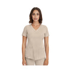 Monique - Casacca medica - Scollo a V - Donna - Mani curative - 1