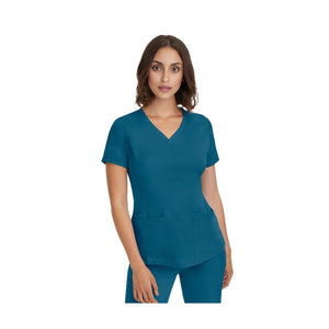 Monique - Tunique médicale - Col V - Femme - Healing Hands - 1 Healing Hands 