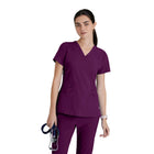 Norma - Medizinisches T-Shirt mit V-Ausschnitt - Damen - Barco One