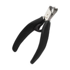 Ergonomische Nagelzange – Schwarz – Konkaver Schnitt – 13 cm – Edelstahl – Akori