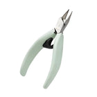 Pinza per unghie ergonomica - Verde - Taglio dritto 20 mm - Ganasce piatte fini - 13 cm - Acciaio inossidabile - Akori