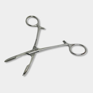 Pince de Péan à mors striés - Inox - Essential by My Podologie