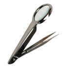 Präzelle mit Lupe - Vergrößerung x 2 - 8 cm