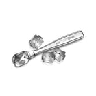 Hornhauthobel aus Edelstahl – Vertikale Klinge – 14,5 cm – Credo