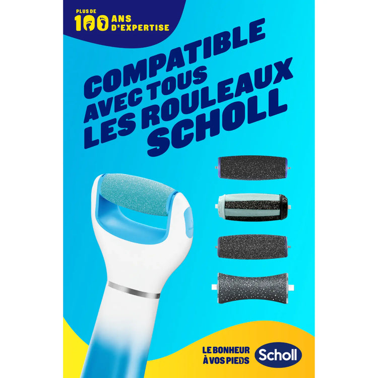 Râpe de Pédicurie Électrique Exfoliante Velvet Smooth - Scholl Scholl 