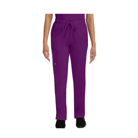 Rebecca – Schlaghose mit Kordelzug – Damen – Healing Hands – Farbe 1 Healing Hands – Aubergine / 3XL