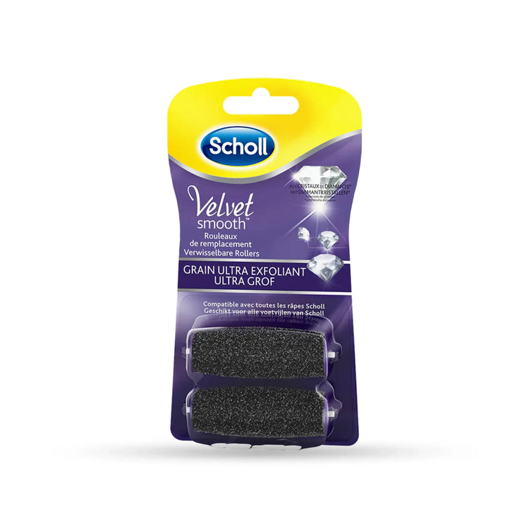 Recharge Rouleau Grain Ultra-Exfoliant - Râpe de Pédicurie Électrique - Velvet Smooth - Scholl Scholl 