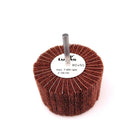 Fibrous roll with sandpaper - 80 x 50 mm