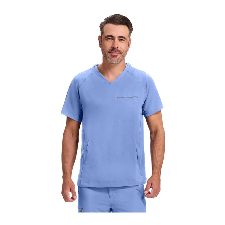 Steven - Casacca medica - Scollo a V - Uomo - Mani curative Mani curative 