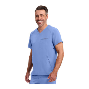 Steven - Casacca medica - Scollo a V - Uomo - Mani curative Mani curative 