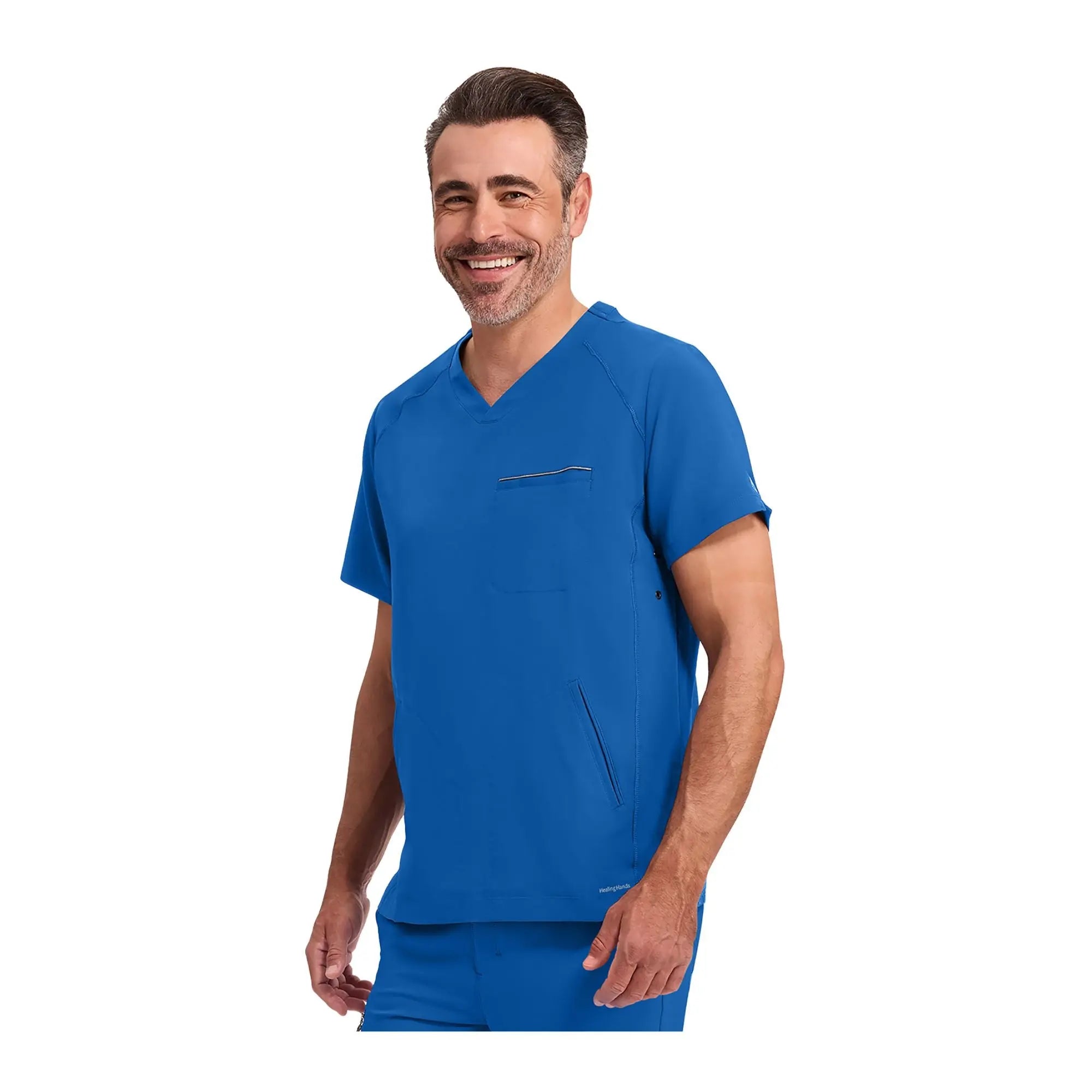Steven - Casacca medica - Scollo a V - Uomo - Mani curative Mani curative 