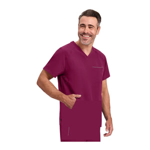 Steven - Casacca medica - Scollo a V - Uomo - Mani curative Mani curative 