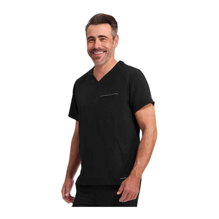 Steven - Casacca medica - Scollo a V - Uomo - Mani curative Mani curative 