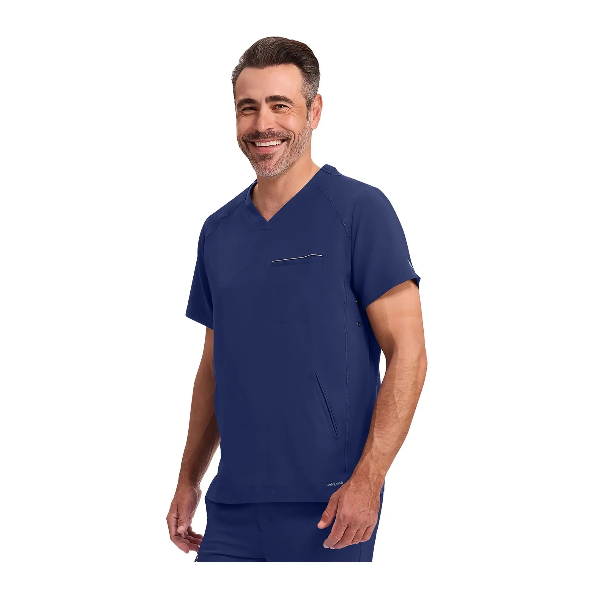 Steven - Casacca medica - Scollo a V - Uomo - Mani curative Mani curative 
