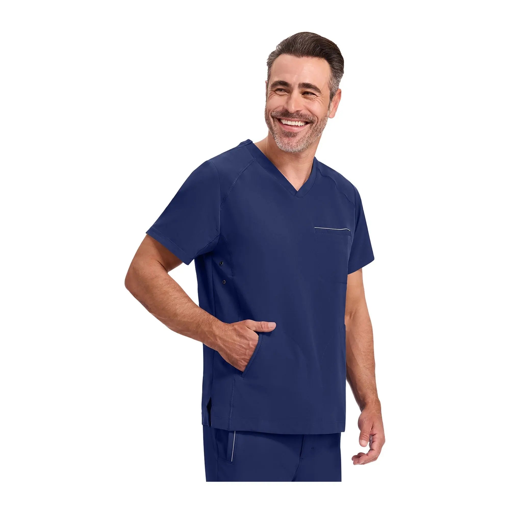 Steven - Casacca medica - Scollo a V - Uomo - Mani curative Mani curative 