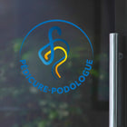 Fensteraufkleber Fußpflege-Podologe ONPP - Für Ihre Podologie-Praxis