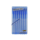Kugelschreiber - mittelblau 1 mm - Round Stic - 8 Stück - BIC
