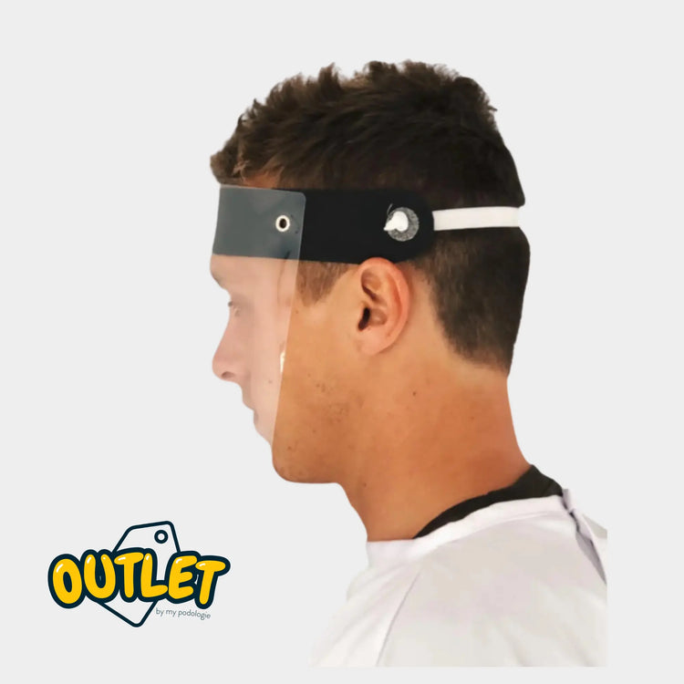 Visière de protection avec élastique - My Podologie My Podologie 